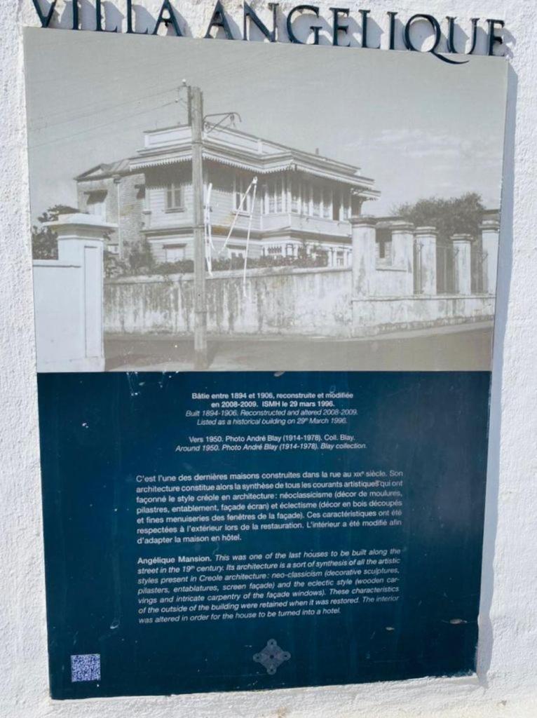 Villa Angelique - Hotel Classe Monument Historique Saint-Denis Dış mekan fotoğraf